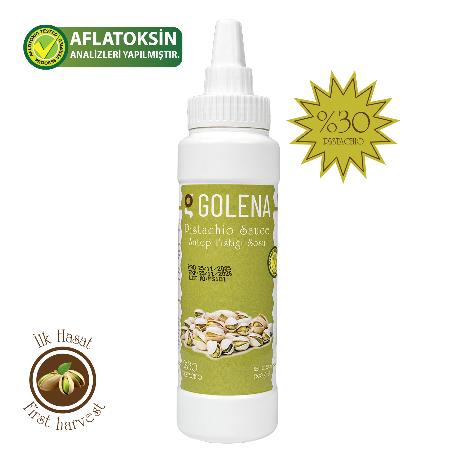 %30 Antep Fıstıklı Sos