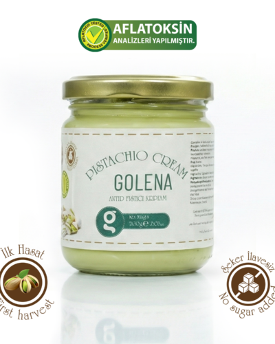 Sürülebilir Şeker Ilavesiz Antep Fıstığı Kreması
