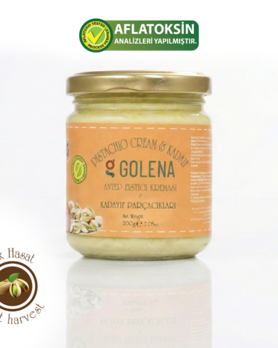 Golena Kadayıf Parçacıklı Antep Fıstığı Kreması